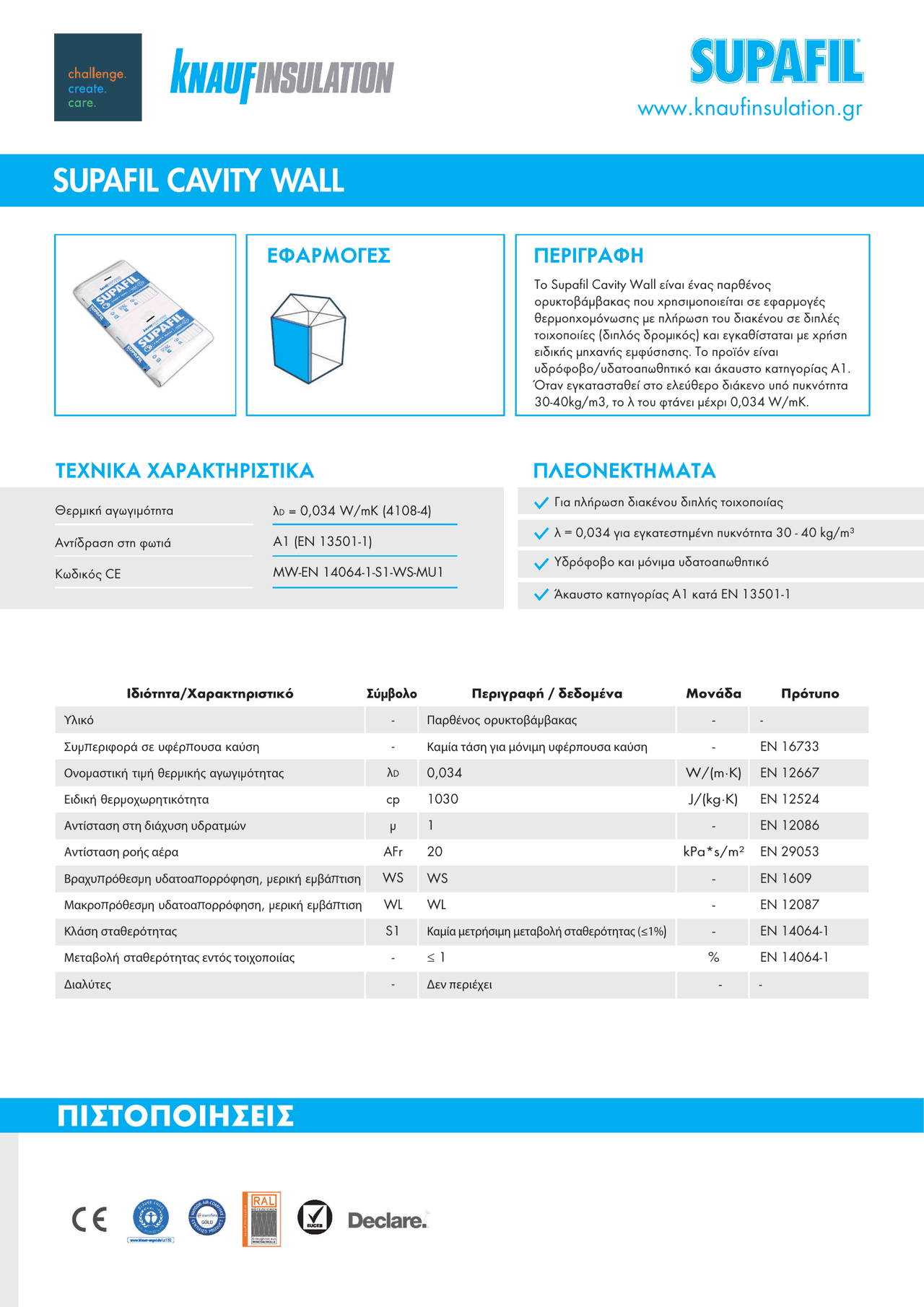 SUPAFIL CAVITY WALL